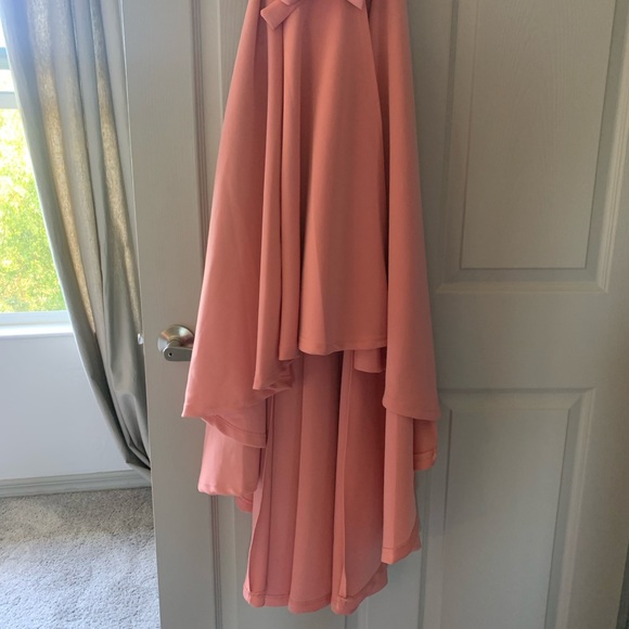 ShowPo Chasing Forever high-low Wrap Maxi Dress in Blush, Size 8 - Picture 4 of 11